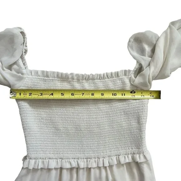 Aritzia Wilfred Tempest Dress in Light Birch size small - Picture 8 of 14